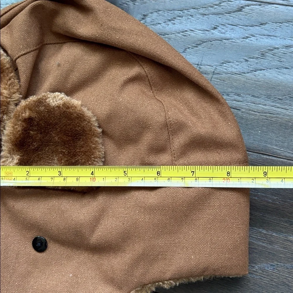 Hot Shot 3M Thinsulate trapper hat/earflap,quilt lined,faux fur,adjustable chin